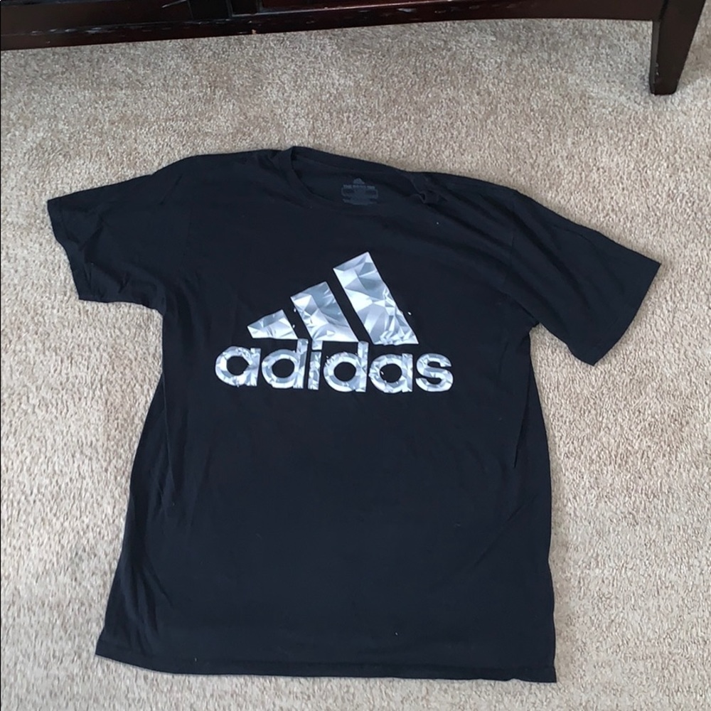 Adidas Diamond Shape day Patterned T-Shirt